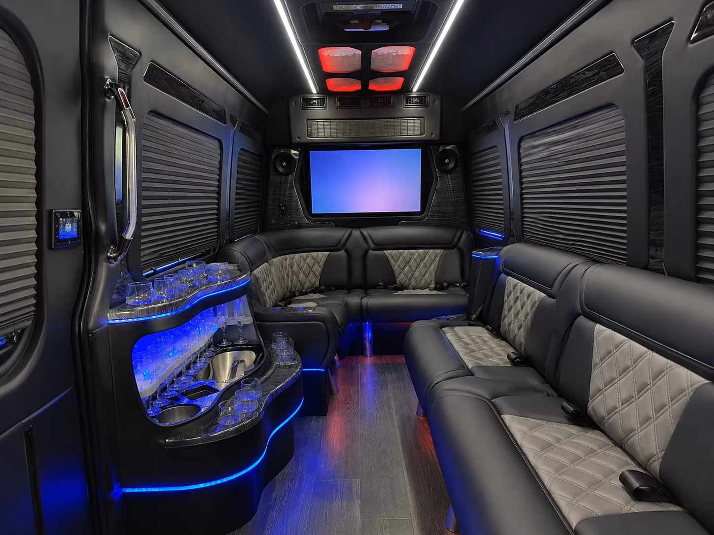 sprinter van transportation for groups and events across syracuse