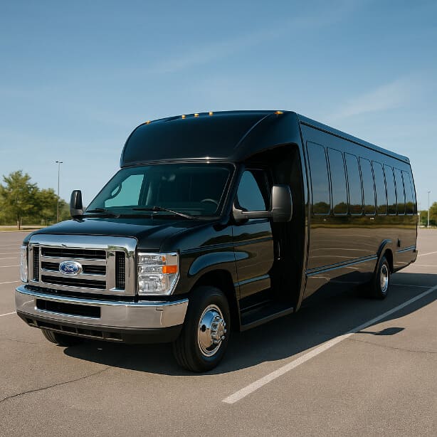 Syracuse Shuttle Bus Rentals 18 Passenger Shuttle Bus